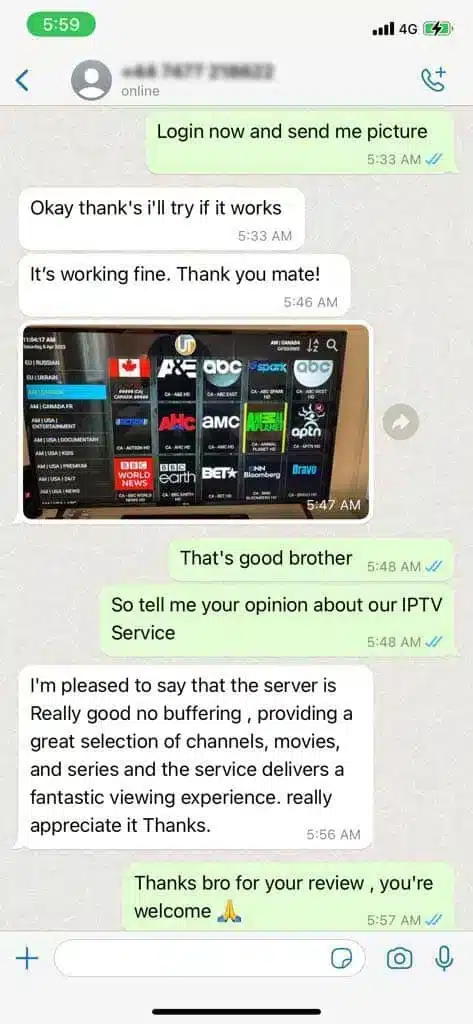 ביקורת לקוח IPTV מדבלין